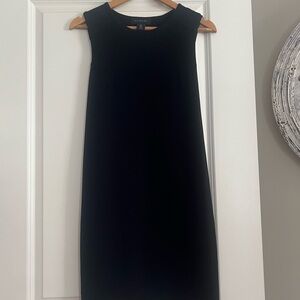 Tahari Black Sleeveless Mini Dress